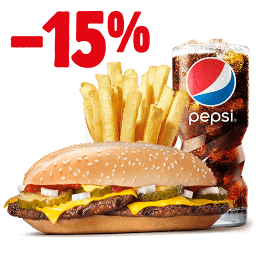 Лонг Чизбургер комбо -15%